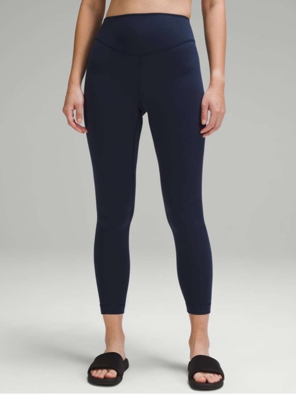 Wunder Under SmoothCover High-Rise Tight 25" Navy size 4